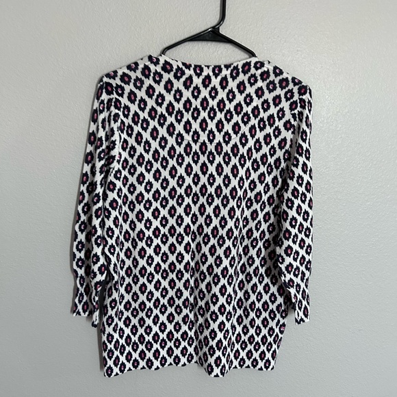 FoxCroft Purple and Pink Cardigan —NWT - Picture 3 of 5